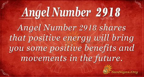 2918 angel number meaning|Seeing 2918 .